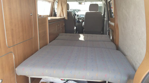 rent campervan example VW T5 Camper