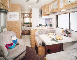 how much does it cost to rent a rv example C-22