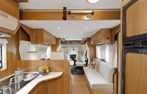 motorhome for rent example Luxury Medium