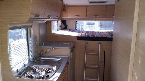 rv hire example M4 - Comfort Standard