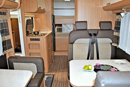 motorhome hire usa example Lido A45DK P