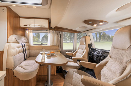 motorhome rental example Super Lux Group - 4 berth