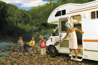 cruise america rv rental example Frontier