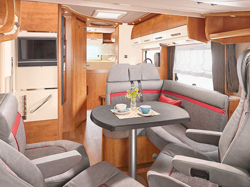 luxury rv rentals example Carthago I 142