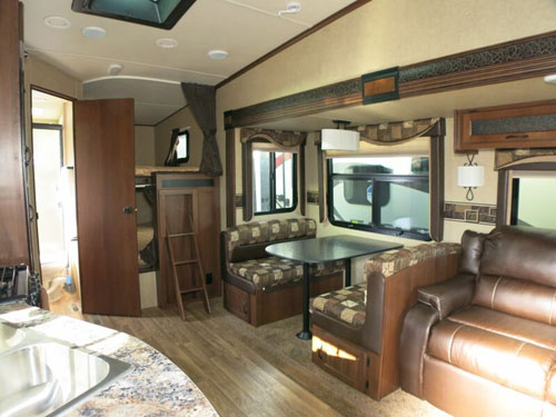 cheap rv rentals example 31 Bunk 5th Wheel