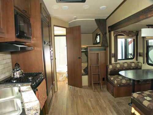 cheap rv rentals example 31 Bunk 5th Wheel