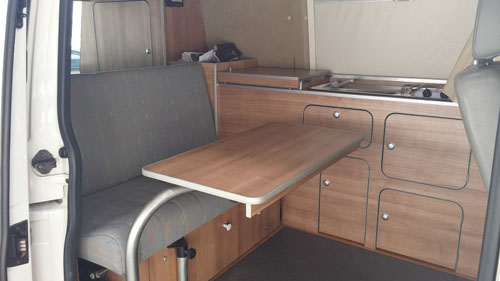 rv rentals pa example VW T5 Camper