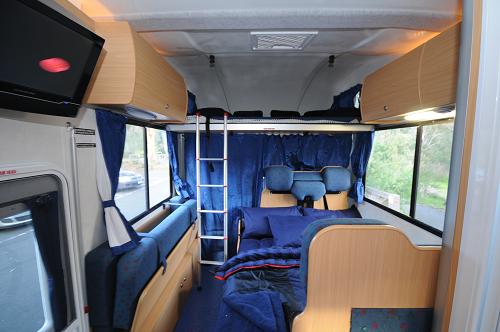 class a rv rental example Frontier