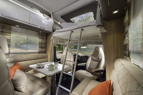 Europe motorhome rental example Coral XL