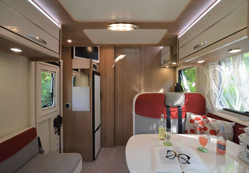 Europe motorhome rental example Rimor Seal 5