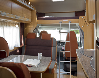 motorhome hire europe example Family Plus