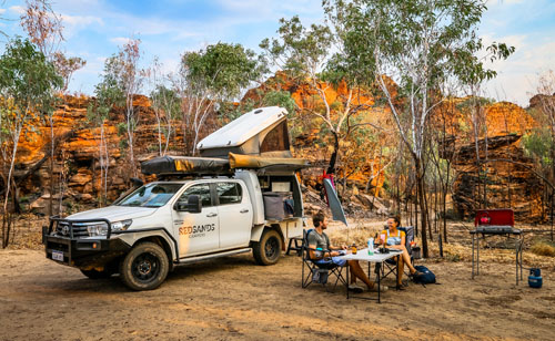 5 Person 4WD Camper