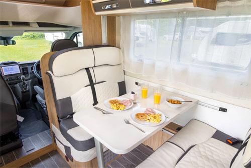 Discovery - 5 berth motorhome with rear U-lounge