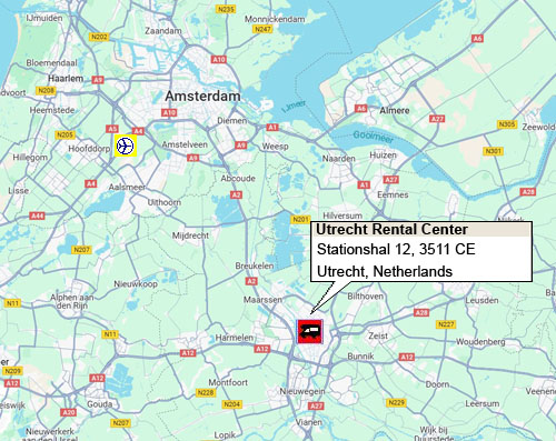 RV Rental Center  - BluRent NL - Utrecht - train station