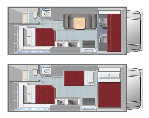 how much does it cost to rent a rv example C-22