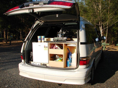 rent campervan australia example Deluxe Camper