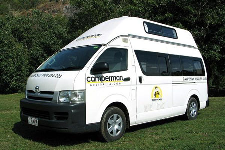 rent campervan australia example Paradise Family 5