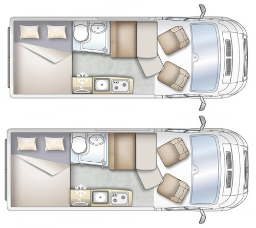 cheap campervan hire new zealand example MiniVan