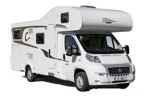 campervan hire europe example Lux Group - 6 berth