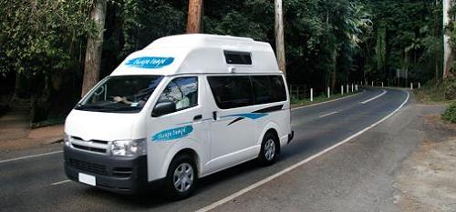 new zealand motorhome hire example Chepa Hitop