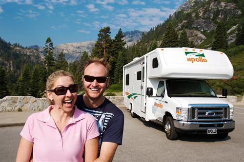 rv rental usa example Sunrise Escape