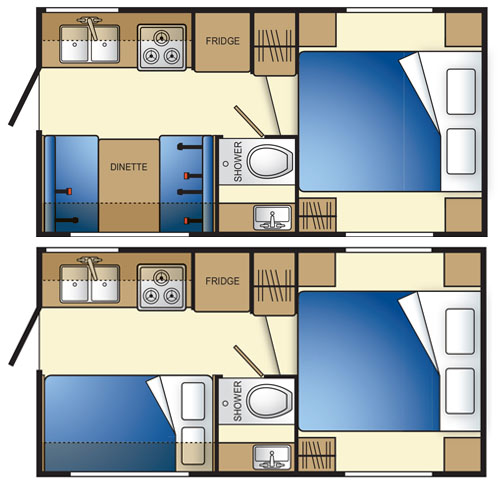 luxury rv rental example Pickup 16