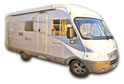 rv rental orlando example Hymer 574