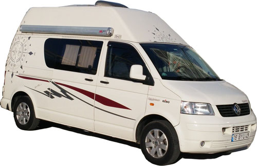 rv rentals pa example VW T5 Camper