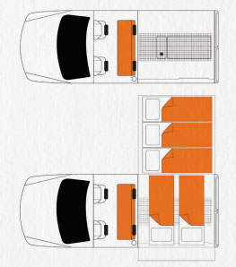 campervan hire france example Safari Landcruiser