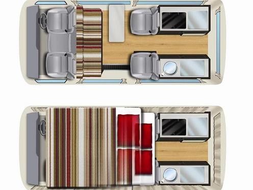 vw campervan hire uk example Endeavour Camper