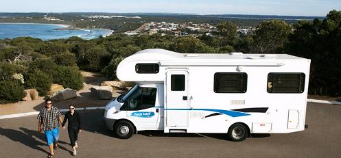 RV rentals in Los Angeles example Cheapa 6 Berth