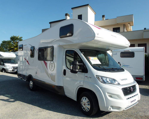 Europe motorhome rental example Baron 22