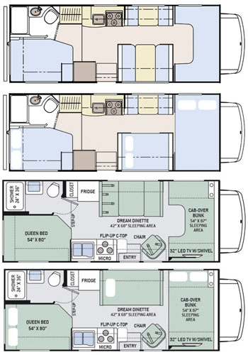 Motorhome 22/24ft Gold