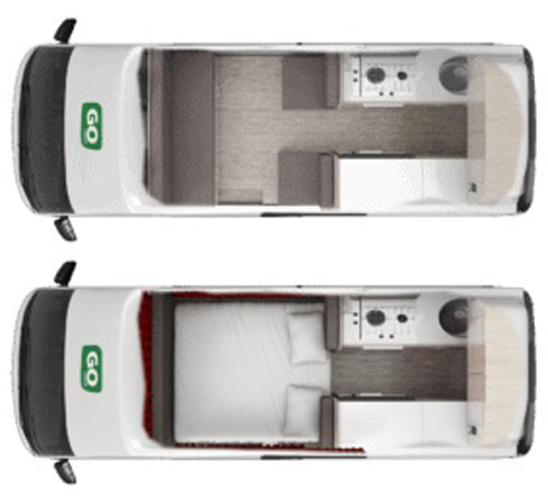 2 Berth Hi Top