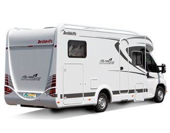 Motorhome hire example Comfort Luxury