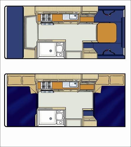 Campervan hire example Explorer