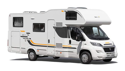 rent a camper example Lido A 49 DP