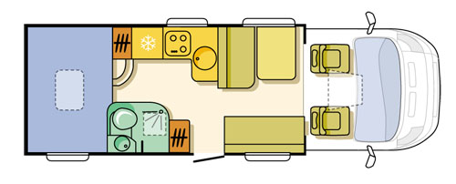 rent camper example Matrix 680