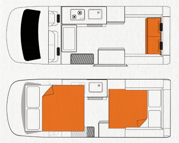 cheap campervan hire new zealand example HiTop