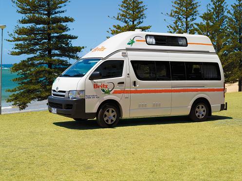 cheap campervan hire new zealand example Voyager