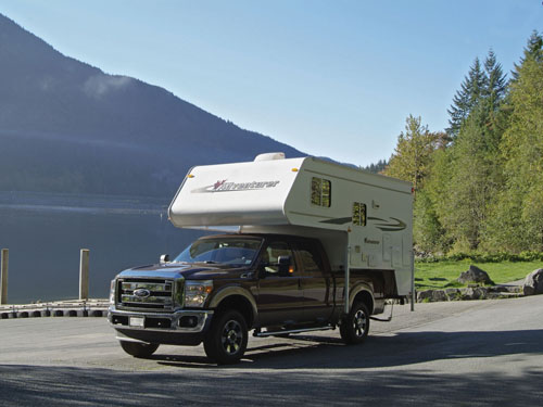 motorhome hire usa example Truck Camper