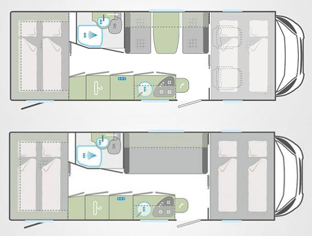 Camping car example Weinsberg Carahome