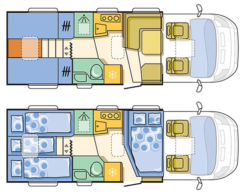 Rent an RV example Matrix M 670 SL Silver