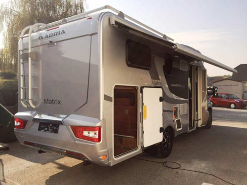 Rent an RV example Matrix M 670 SL Silver