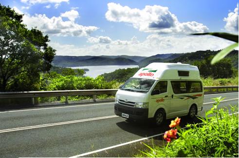 campervan hire new zealand example Hitop Camper