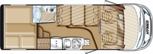 rv rent example Hymer Exsis I 644