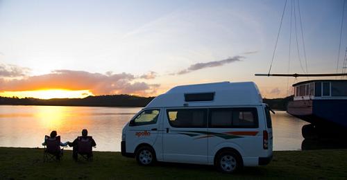 nz campervan hire example Hitop Camper