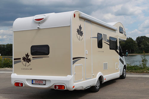 rent camper example Lux Group - 7 berth